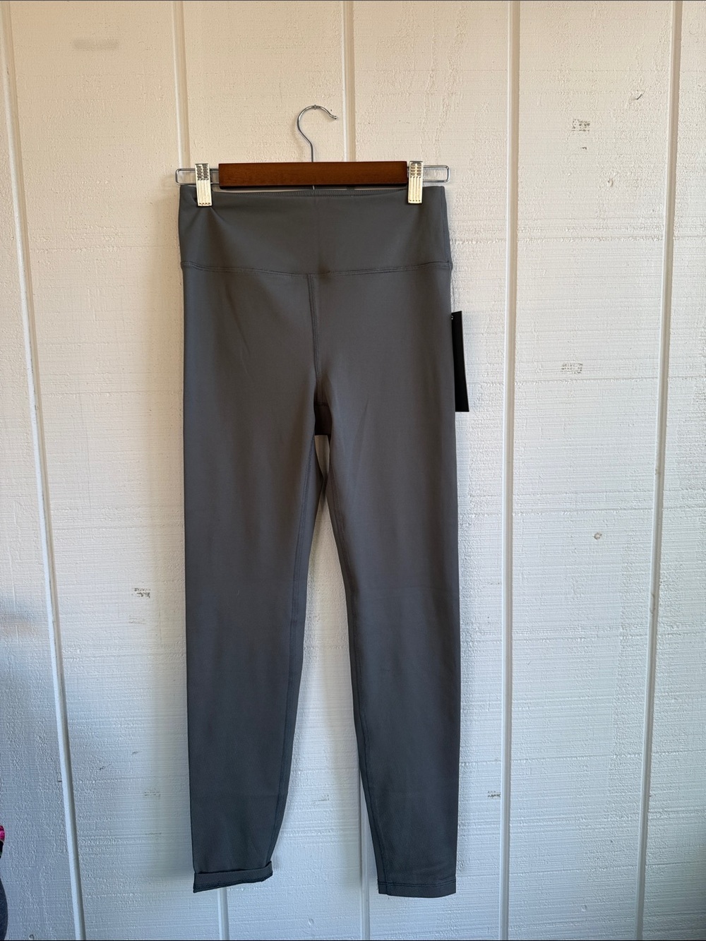 Mono B High-Rise Gray Reflective Dot Leggings NWT Size Small